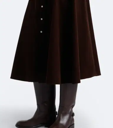 Polo Ralph Lauren Cotton corduroy midi dress | Thumbnail 3