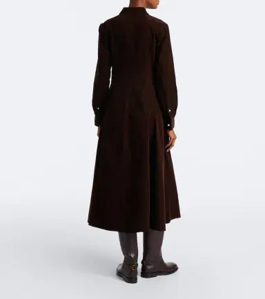 Polo Ralph Lauren Cotton corduroy midi dress | Thumbnail 6