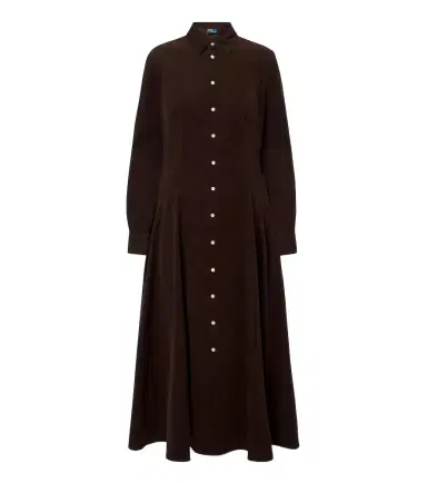 Polo Ralph Lauren Cotton corduroy midi dress | Thumbnail 1