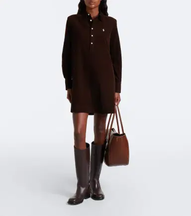 Polo Ralph Lauren Cotton corduroy minidress | Thumbnail 4
