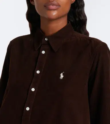 Polo Ralph Lauren Cotton corduroy minidress | Thumbnail 5