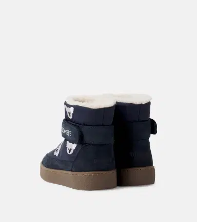 Donsje Kitto embroidered wool-trimmed boots | Thumbnail 3