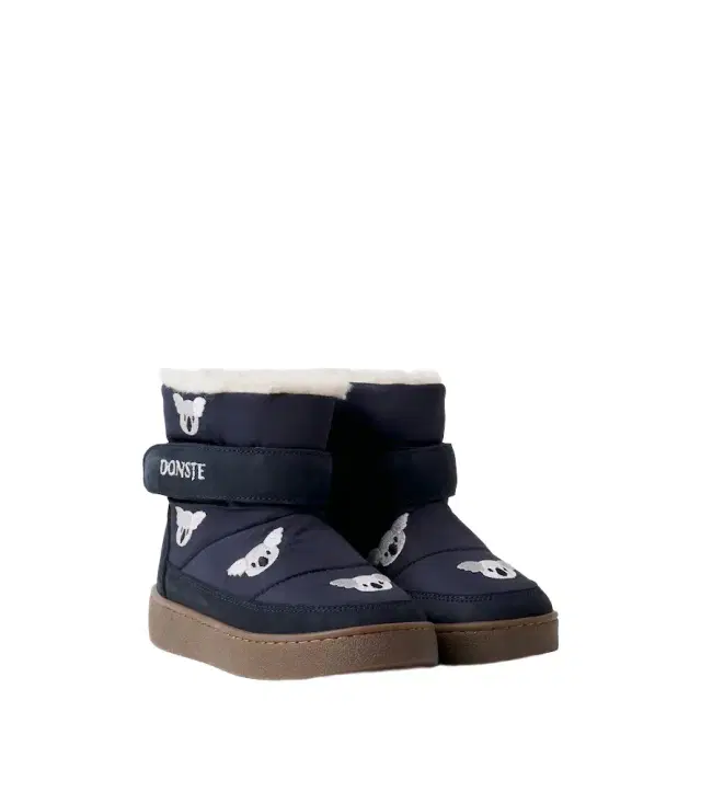 Donsje Kitto embroidered wool-trimmed boots