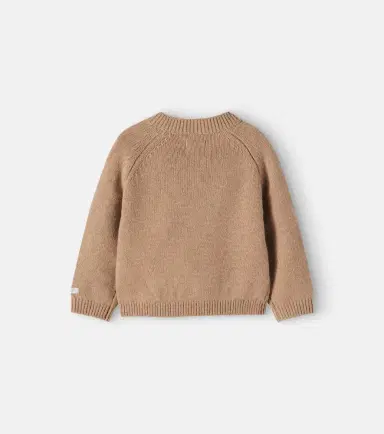 Donsje Baby Sibbe patch-appliqué wool sweater | Thumbnail 2