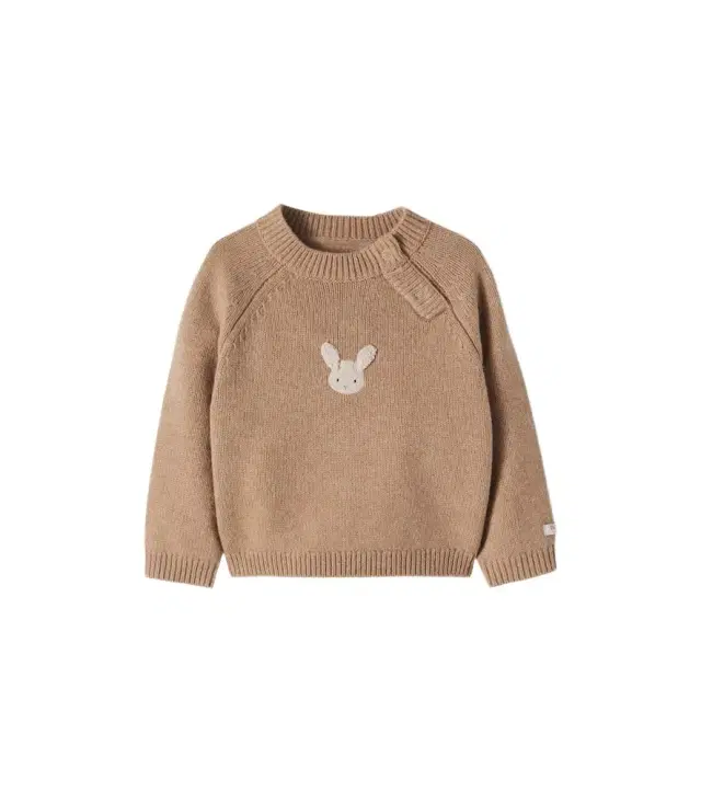Donsje Baby Sibbe patch-appliqué wool sweater