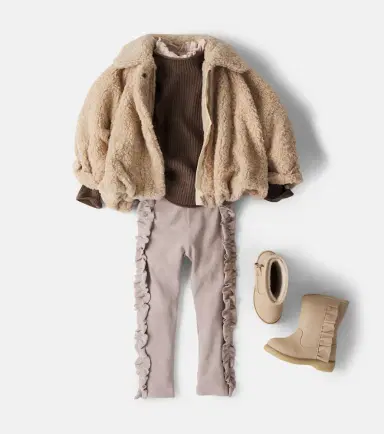DONSJE Audun ruffled cotton-blend leggings | Thumbnail 2