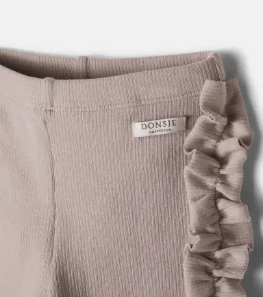 DONSJE Audun ruffled cotton-blend leggings | Thumbnail 4