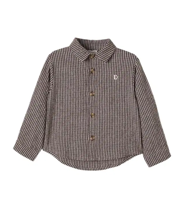 DONSJE Chee striped cotton-blend shirt