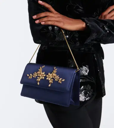 Manolo Blahnik Capripla embellished satin clutch | Thumbnail 8 Manolo Blahnik Capripla embellished satin clutch | Thumbnail 8