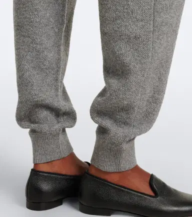 Victoria Beckham Wool and cashmere sweatpants | Thumbnail 2
