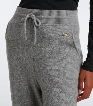 Victoria Beckham Wool and cashmere sweatpants | Thumbnail 3