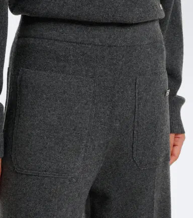 Victoria Beckham Wool and cashmere sweatpants | Thumbnail 3