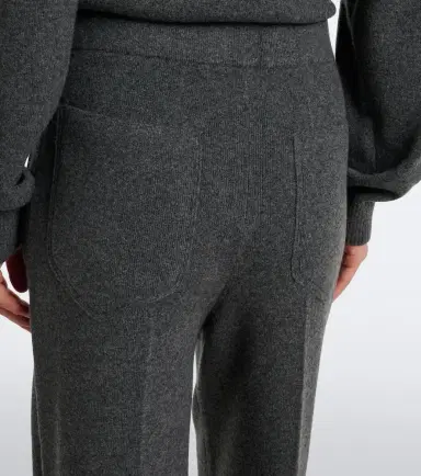 Victoria Beckham Wool and cashmere sweatpants | Thumbnail 4