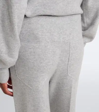 Victoria Beckham Wool and cashmere wide-leg pants | Thumbnail 2
