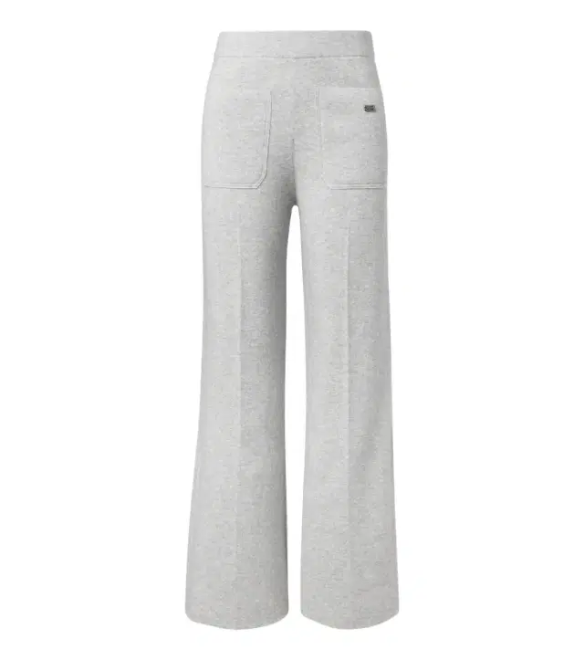 Wool and cashmere wide-leg pants