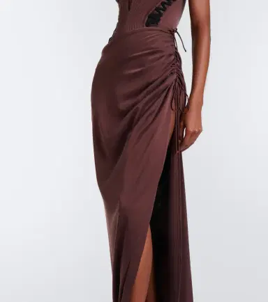 Maria Lucia Hohan Ruched corset gown | Thumbnail 4