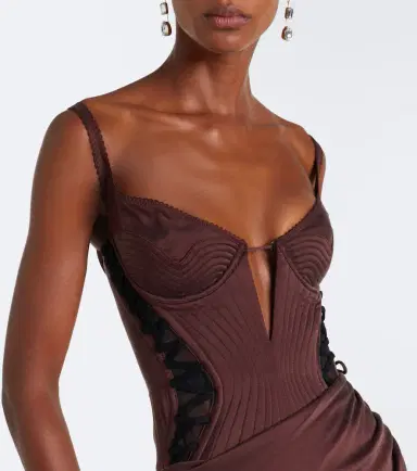 Maria Lucia Hohan Ruched corset gown | Thumbnail 5