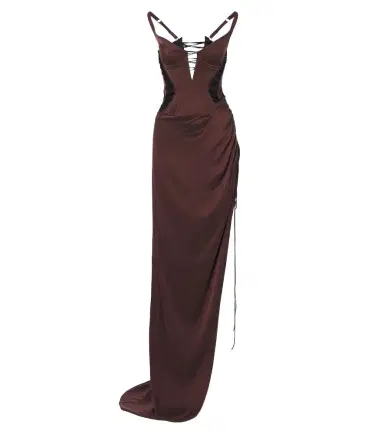 Maria Lucia Hohan Ruched corset gown | Thumbnail 1