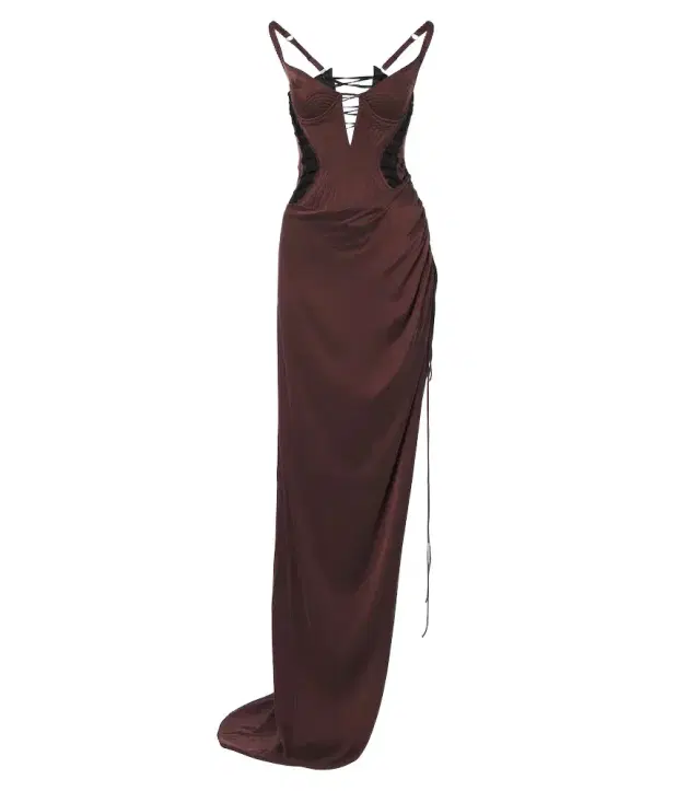 Maria Lucia Hohan Ruched corset gown