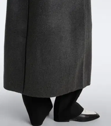 The Frankie Shop Nikola belted wool and cashmere coat | Thumbnail 5