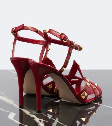 Valentino Garavani Studdy leather slingback sandals | Thumbnail 2 Valentino Garavani Studdy leather slingback sandals | Thumbnail 2