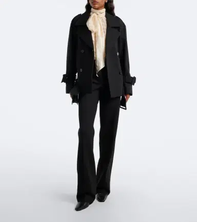 Dorothee Schumacher Airy Check tie-neck cotton and silk blouse | Thumbnail 6