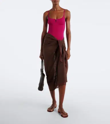 Eres Cabine cotton beach cover-up | Thumbnail 2
