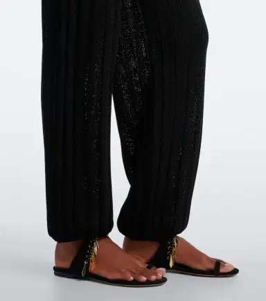 Eres Longitude knitted cotton-blend balloon pants | Thumbnail 6