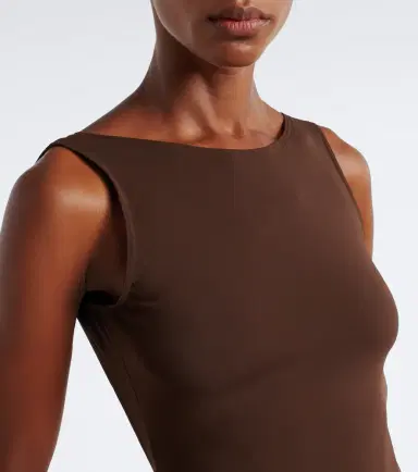 Eres Sculpture jersey midi dress | Thumbnail 6