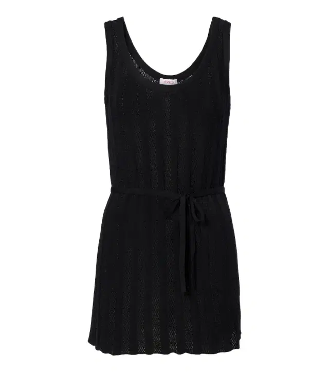 Eres Tangente belted knitted cotton-blend top