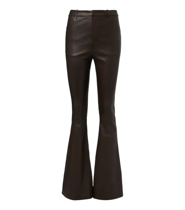 Vince Leather flared pants