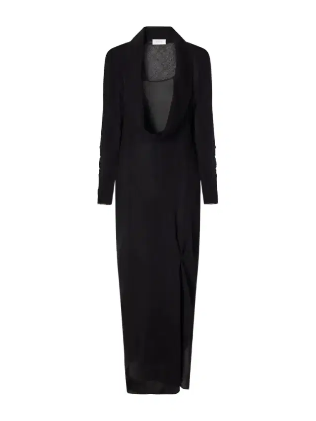 Ruohan Noris Wool-gauze Maxi Dress