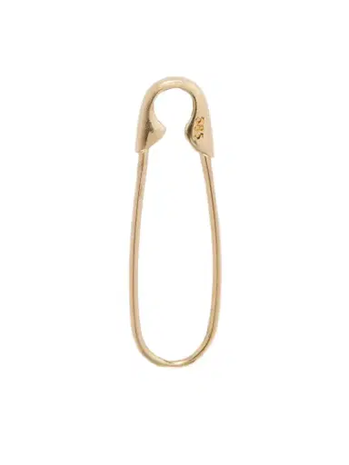 Loren Stewart Mini Safety Pin 14-karat Gold | Thumbnail 1