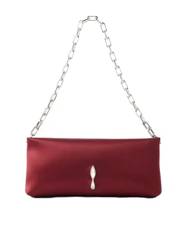 Christian Louboutin Maykimay Crystal-embellished Satin Shoulder-bag | Thumbnail 1