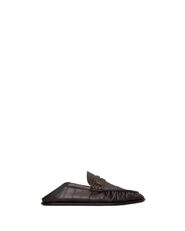 Yves Saint Laurent LE LOAFER foldable in hagfish