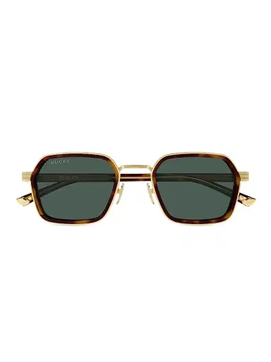 Gucci Men's Noble Tip 51MM Square Sunglasses - Gold | Thumbnail 2