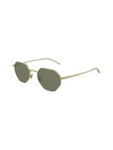 Bottega Veneta Men's 51MM Geometric Sunglasses - Bronze Green | Thumbnail 1