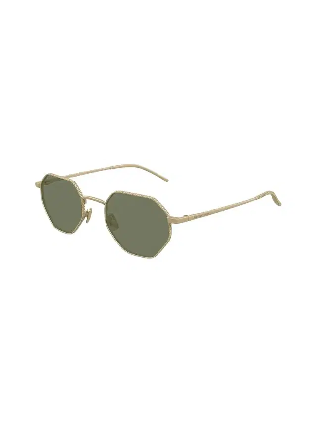 Men's 51MM Geometric Sunglasses - Bronze Green