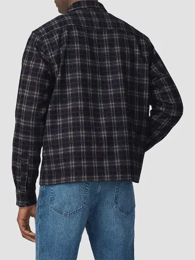 Joe's Jeans Men's Plaid Double Flap Pocket Shirt | Thumbnail 3 Joe's Jeans Men's Plaid Double Flap Pocket Shirt | Thumbnail 3