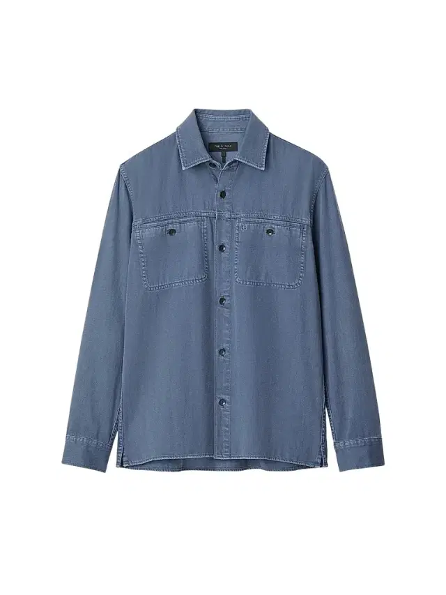 rag & bone Men's Overdyed Cotton Workwear Shirt
