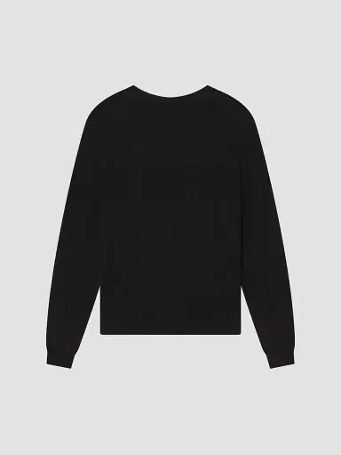Frame Men's Fine Gauge Wool-Cashmere V-Neck Sweater - Black - Size XXL | Thumbnail 6