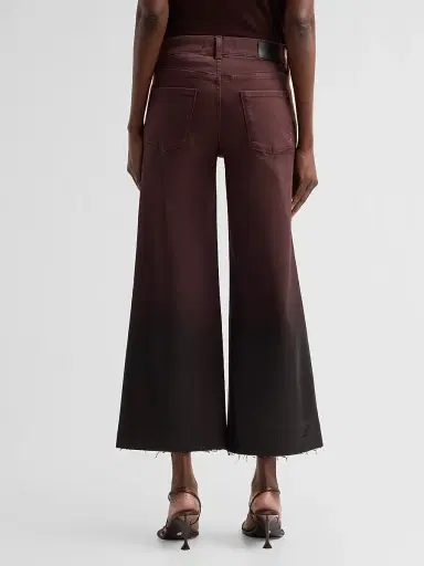 Kobi Halperin Women's Rafaella Ombré Flared Crop Jeans | Thumbnail 3