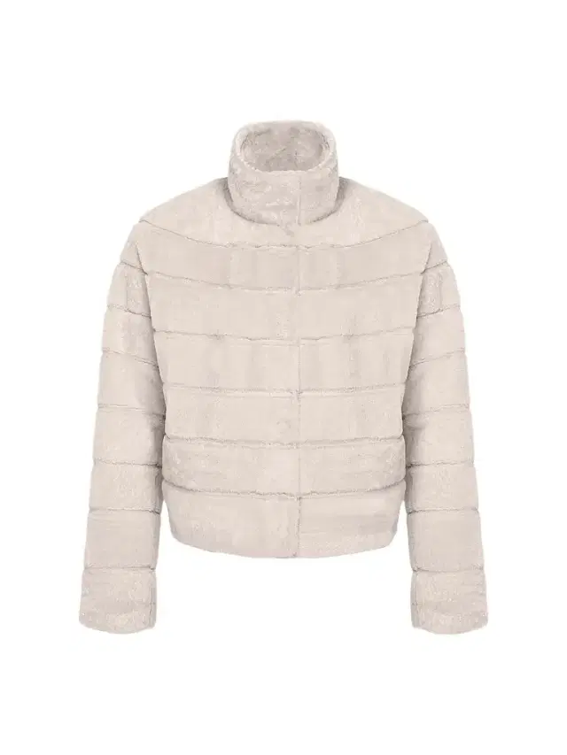 Gorski Women's Reversible Textured Shearling Lamb Jacket - Cream - Size XL