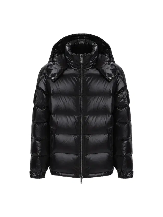 Gorski Men's Quilted Down Parka - Black