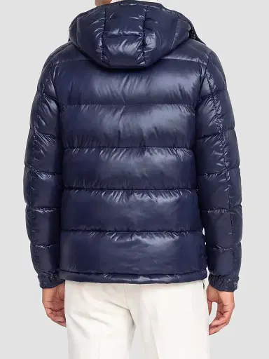 Gorski Men's Quilted Down Parka - Navy | Thumbnail 5