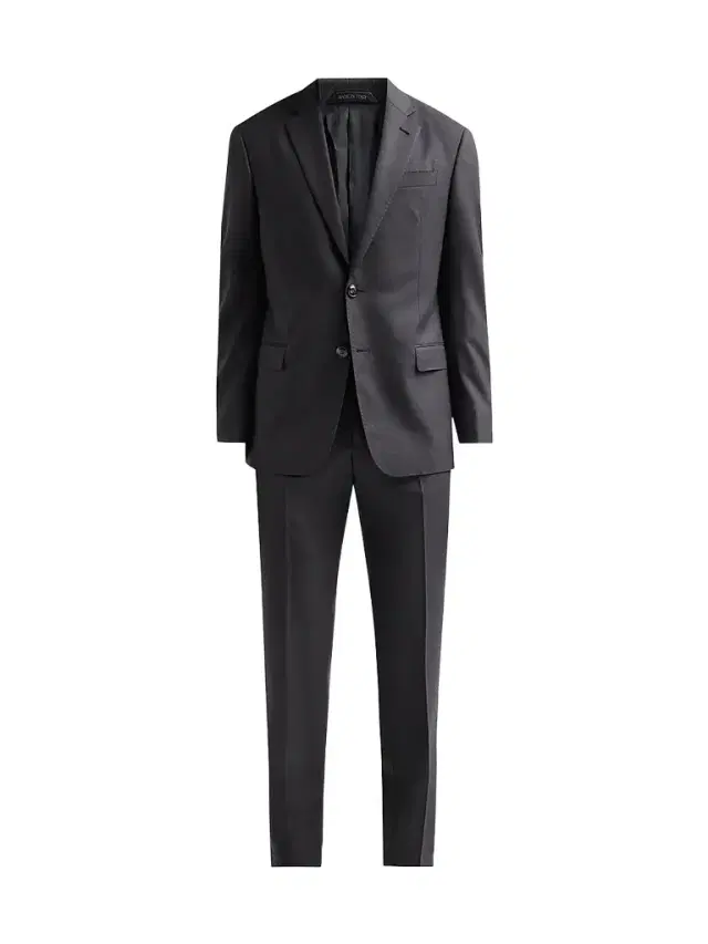 Giorgio Armani Men's Zig-Zag Textured Wool Suit - Anthracite