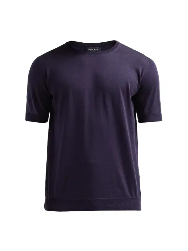 Men's Silk-Cotton Crewneck T-Shirt - Mosto