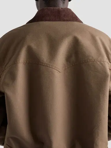 Prada Men's Denim Blouson Jacket - Brown | Thumbnail 5 Prada Men's Denim Blouson Jacket - Brown | Thumbnail 5