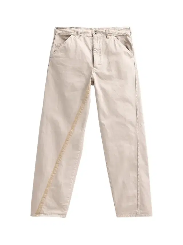 Maison Margiela Men's Twisted Stone-Wash Cotton Trousers