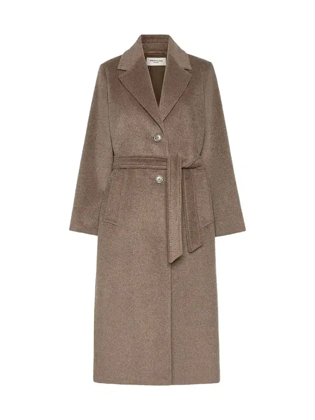 Weekend Max Mara Women's Wool and Alpaca Teddy Coat - Marron Glace